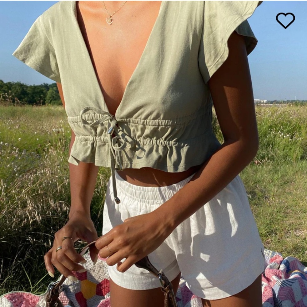 Jamison Reid top in Khaki